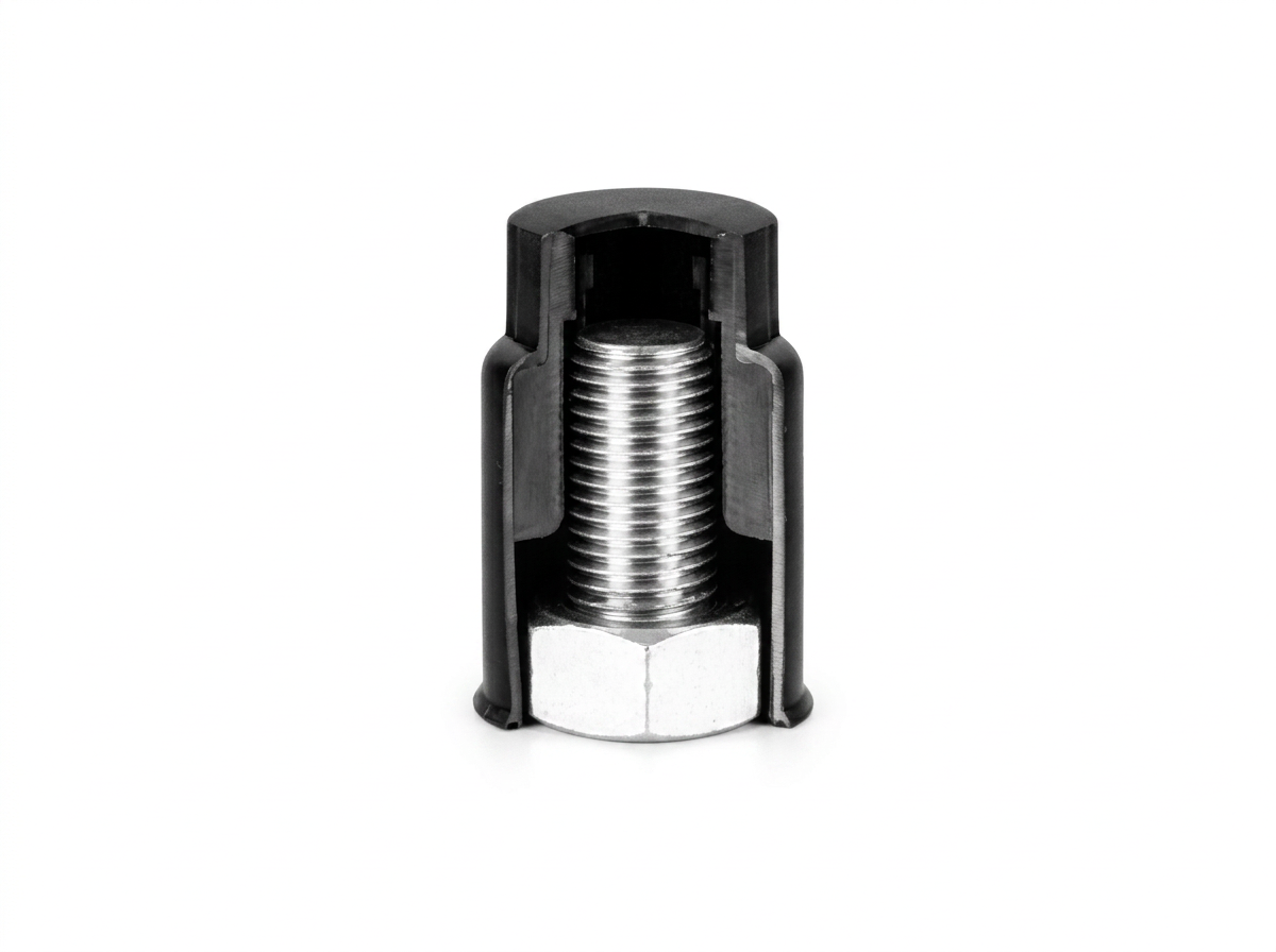 Bout- en moerkap BM-HD — heavy duty — kunststof beschermkap